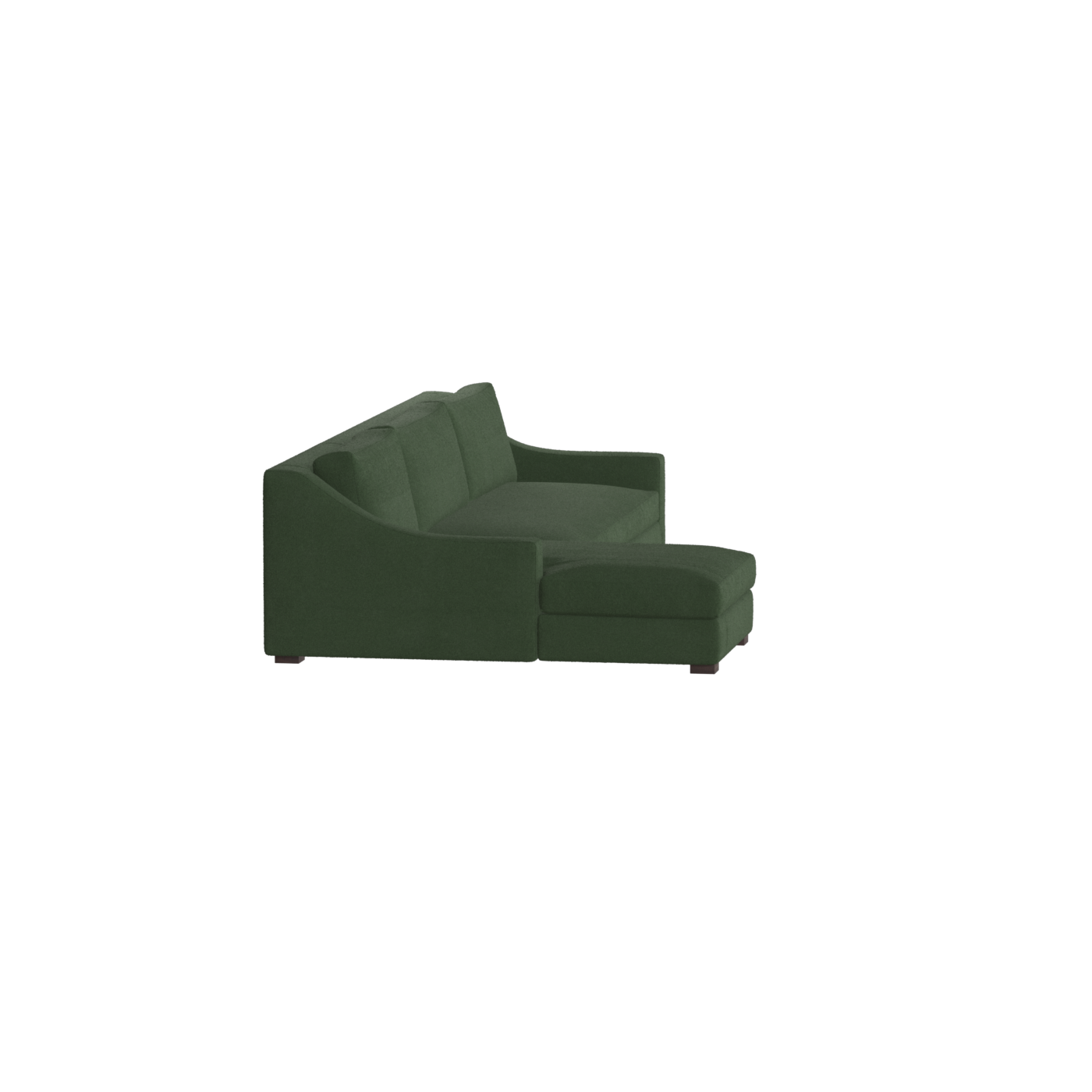 Louis Sectional Sofa — Low-Profile Modular Corner Layout