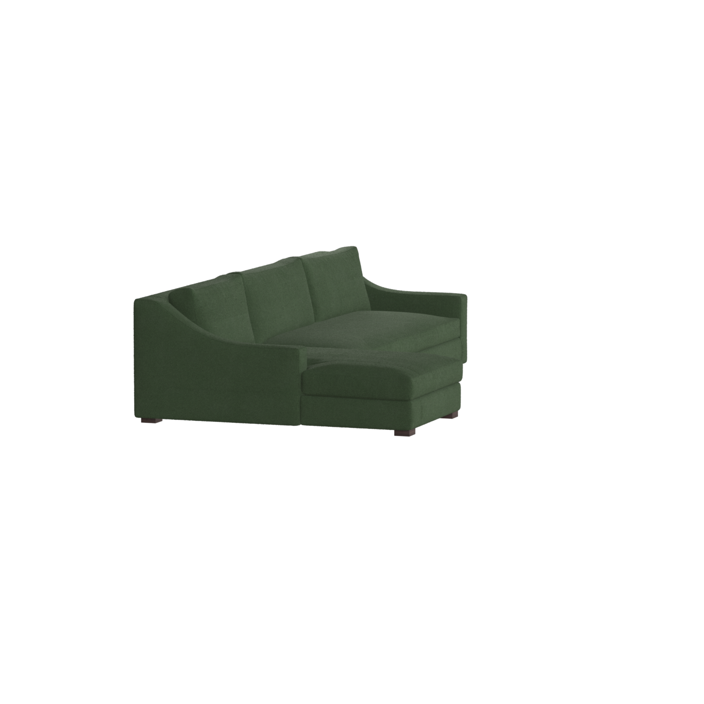 Louis Sectional Sofa — Low-Profile Modular Corner Layout