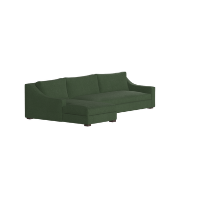 Louis Sectional Sofa — Low-Profile Modular Corner Layout