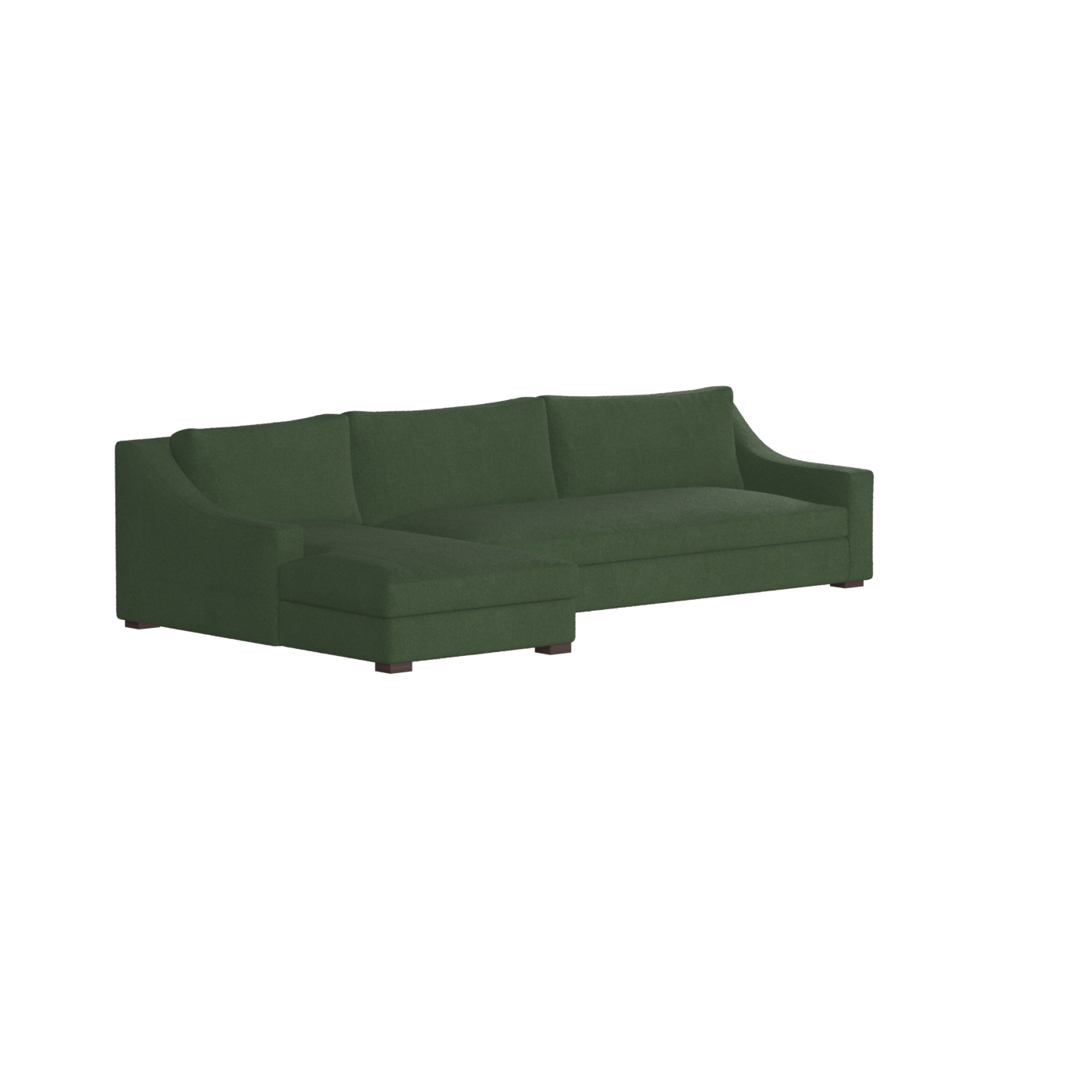 Louis Sectional Sofa — Low-Profile Modular Corner Layout