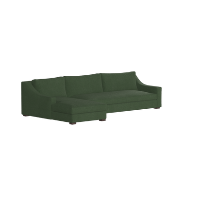 Louis Sectional Sofa — Low-Profile Modular Corner Layout