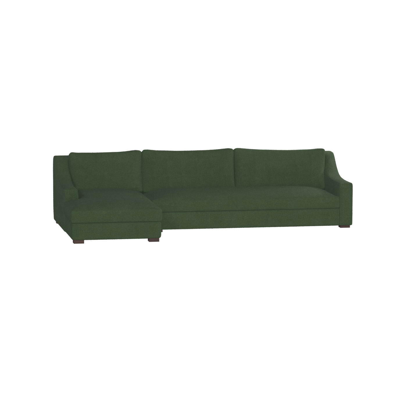 Louis Sectional Sofa — Low-Profile Modular Corner Layout