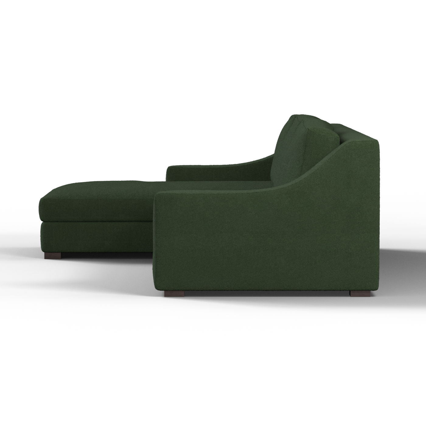 Louis Sectional Sofa — Low-Profile Modular Corner Layout