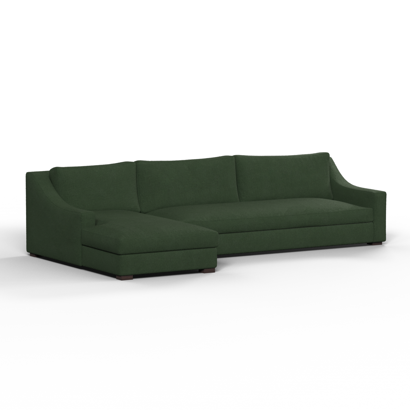 Louis Sectional Sofa — Low-Profile Modular Corner Layout
