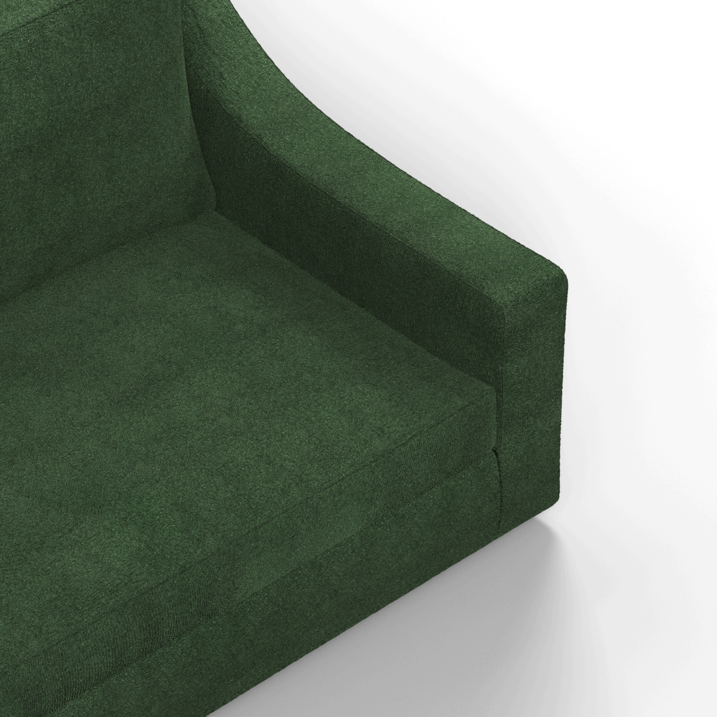 Louis Sectional Sofa — Low-Profile Modular Corner Layout