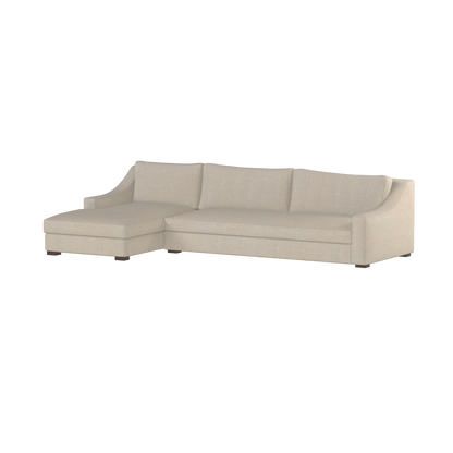 Louis Sectional Sofa — Low-Profile Modular Corner Layout