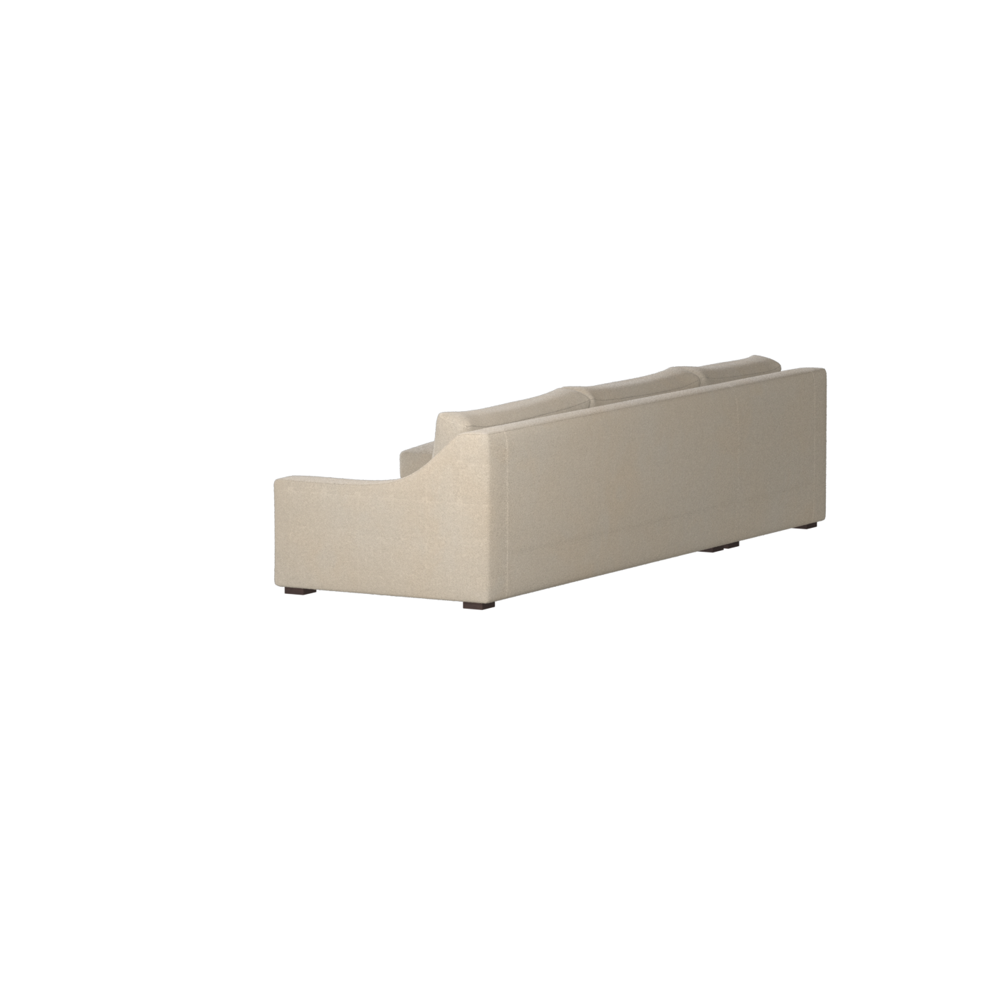 Louis Sectional Sofa — Low-Profile Modular Corner Layout