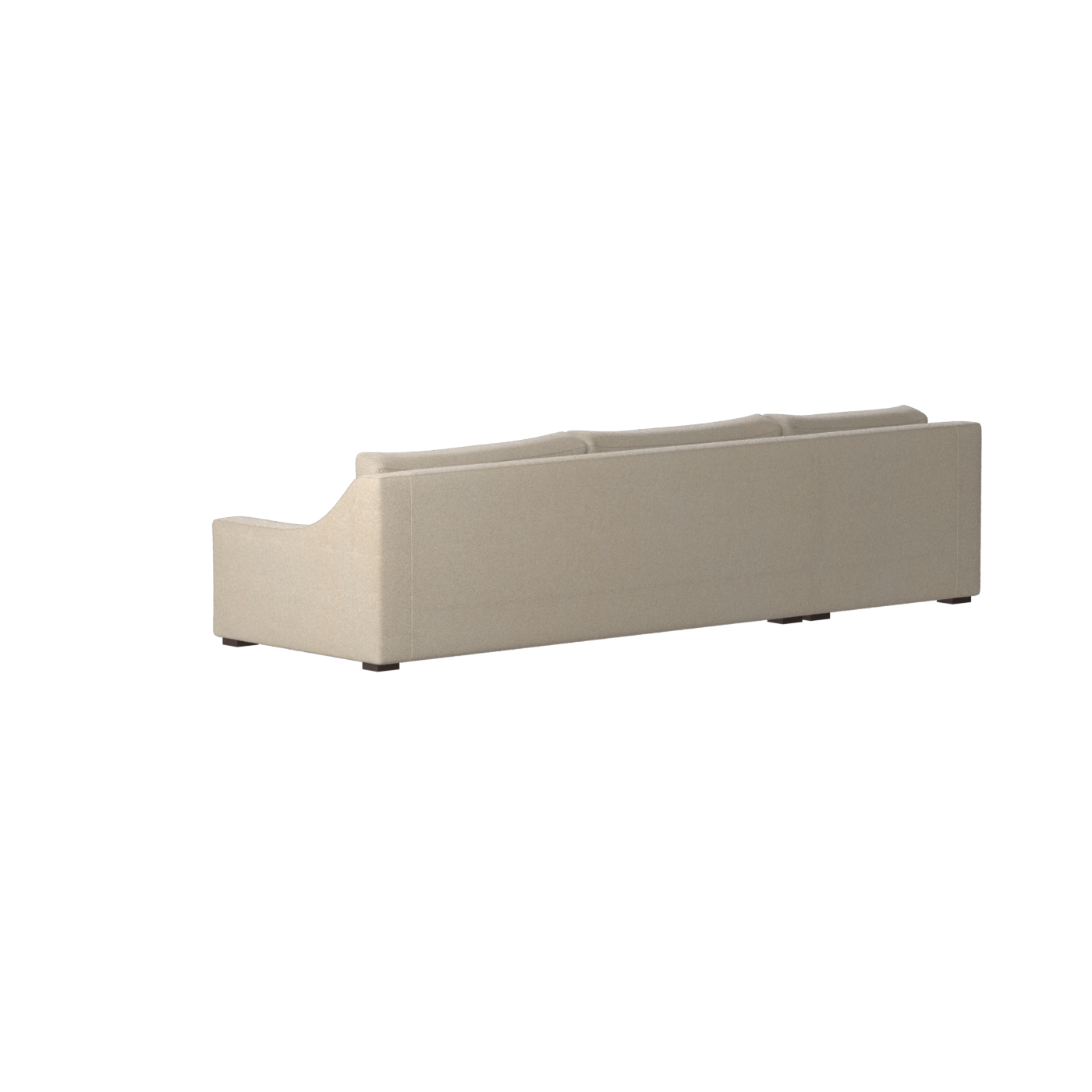 Louis Sectional Sofa — Low-Profile Modular Corner Layout