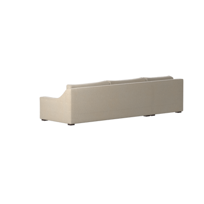 Louis Sectional Sofa — Low-Profile Modular Corner Layout