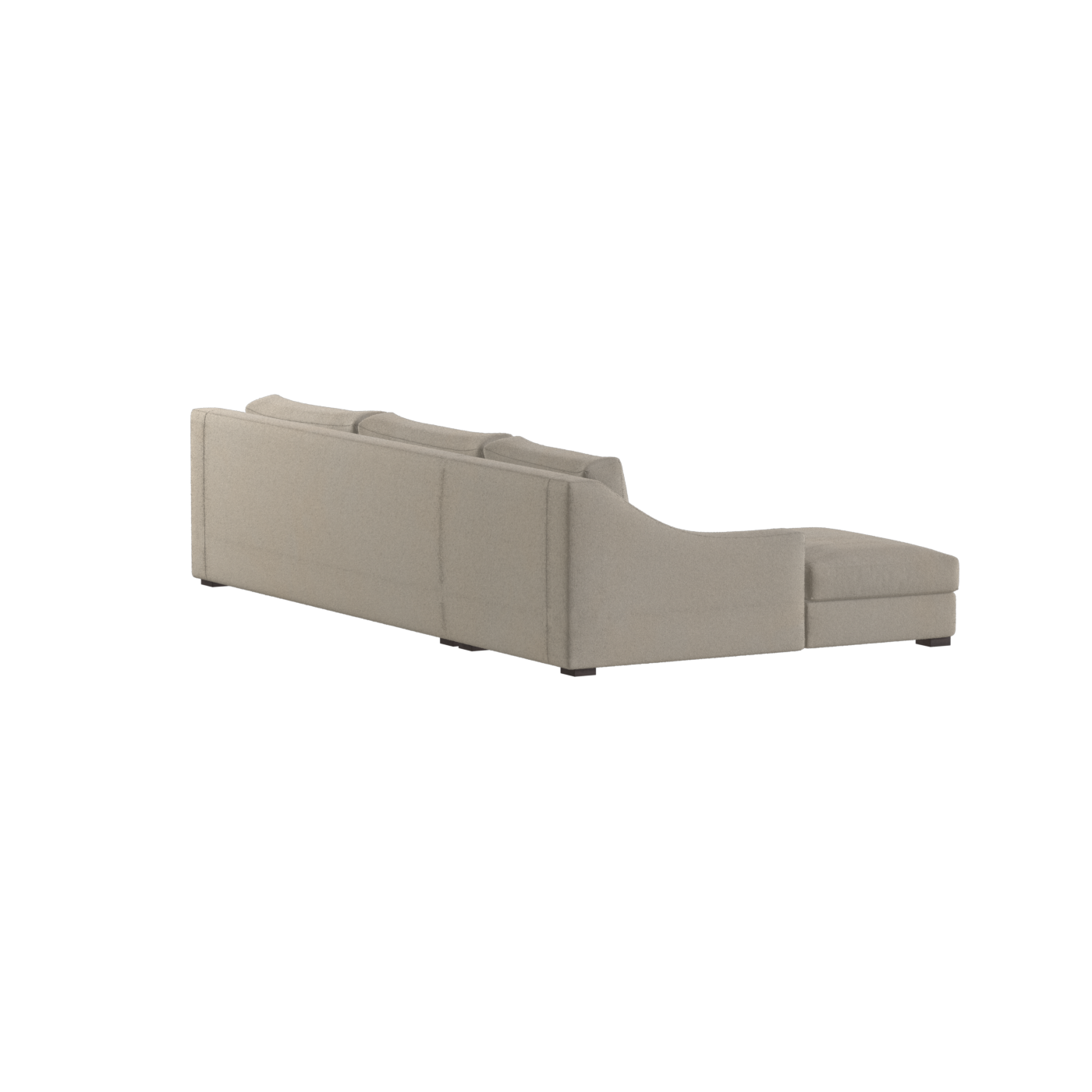 Louis Sectional Sofa — Low-Profile Modular Corner Layout