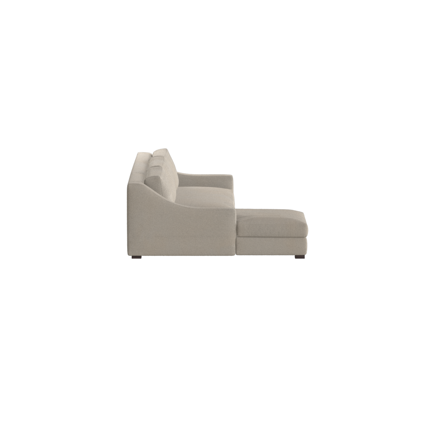 Louis Sectional Sofa — Low-Profile Modular Corner Layout