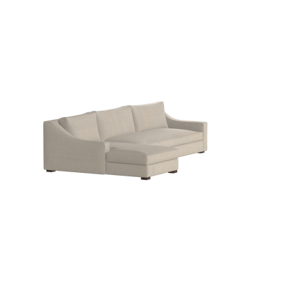 Louis Sectional Sofa — Low-Profile Modular Corner Layout