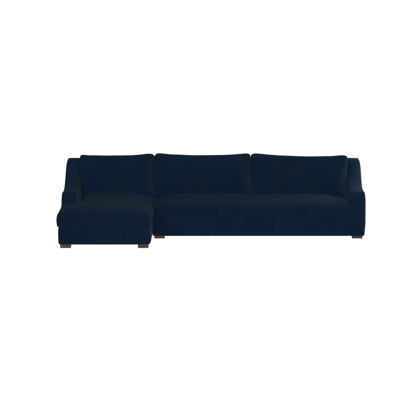 Louis Sectional Sofa — Low-Profile Modular Corner Layout