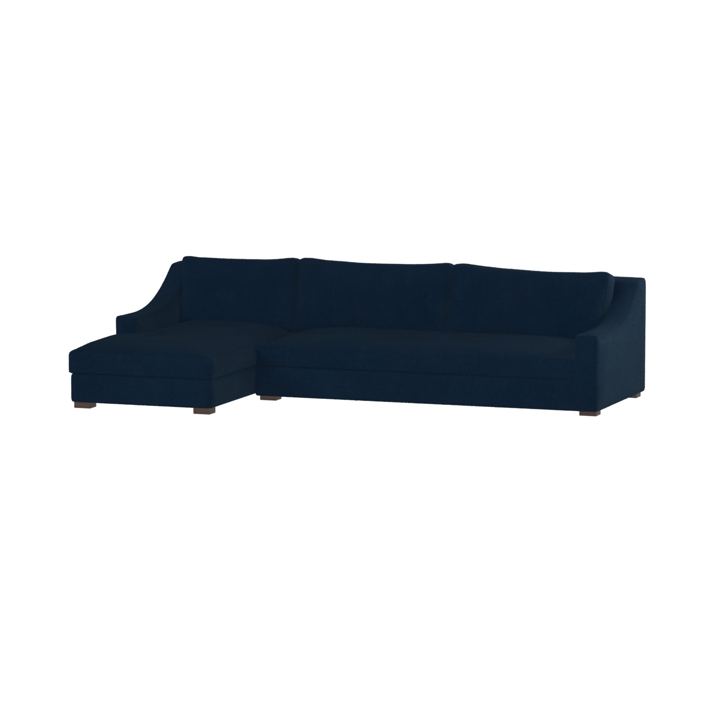 Louis Sectional Sofa — Low-Profile Modular Corner Layout