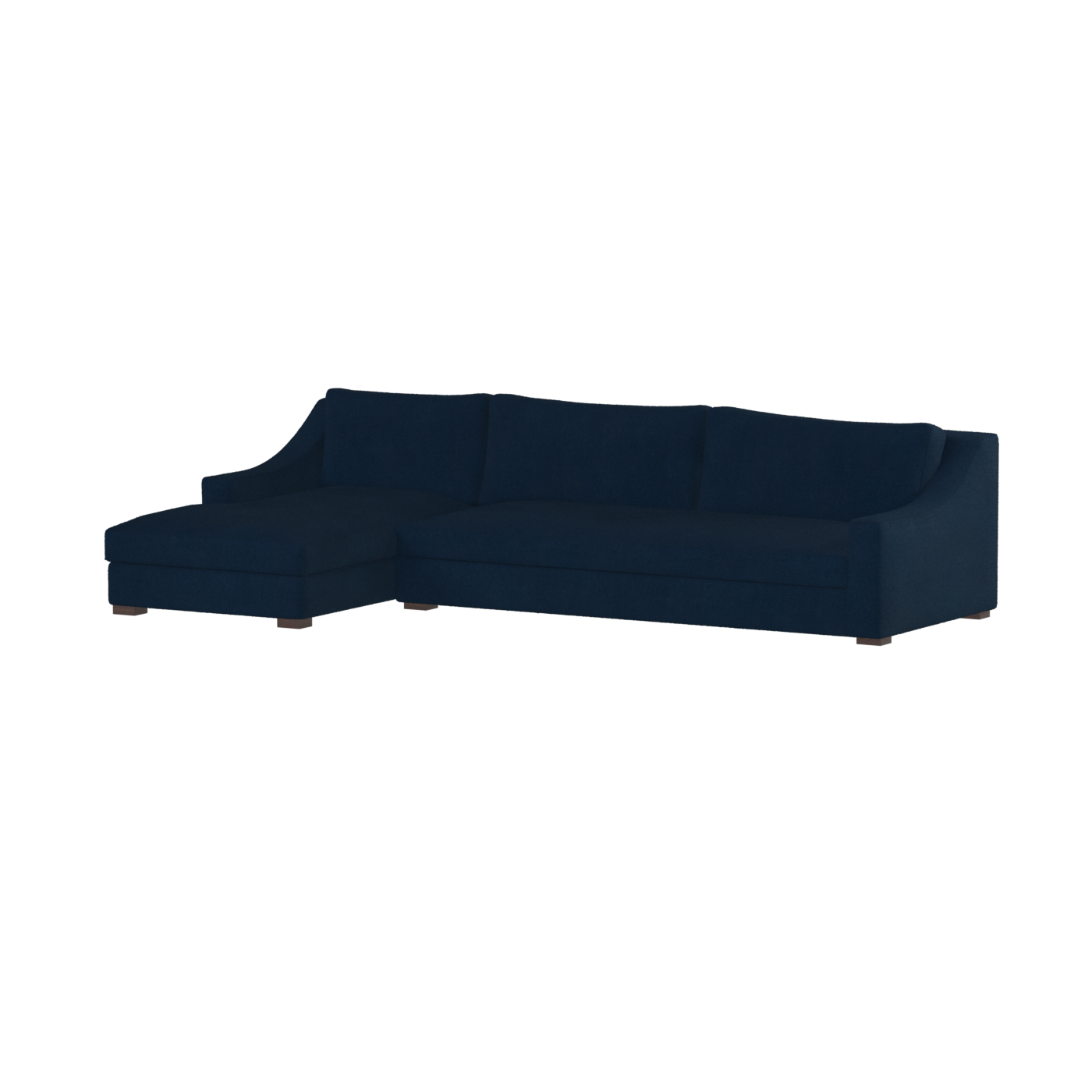 Louis Sectional Sofa — Low-Profile Modular Corner Layout