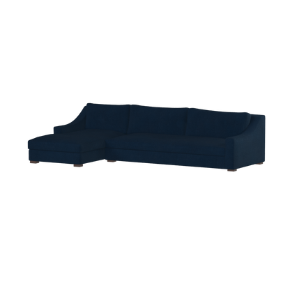 Louis Sectional Sofa — Low-Profile Modular Corner Layout