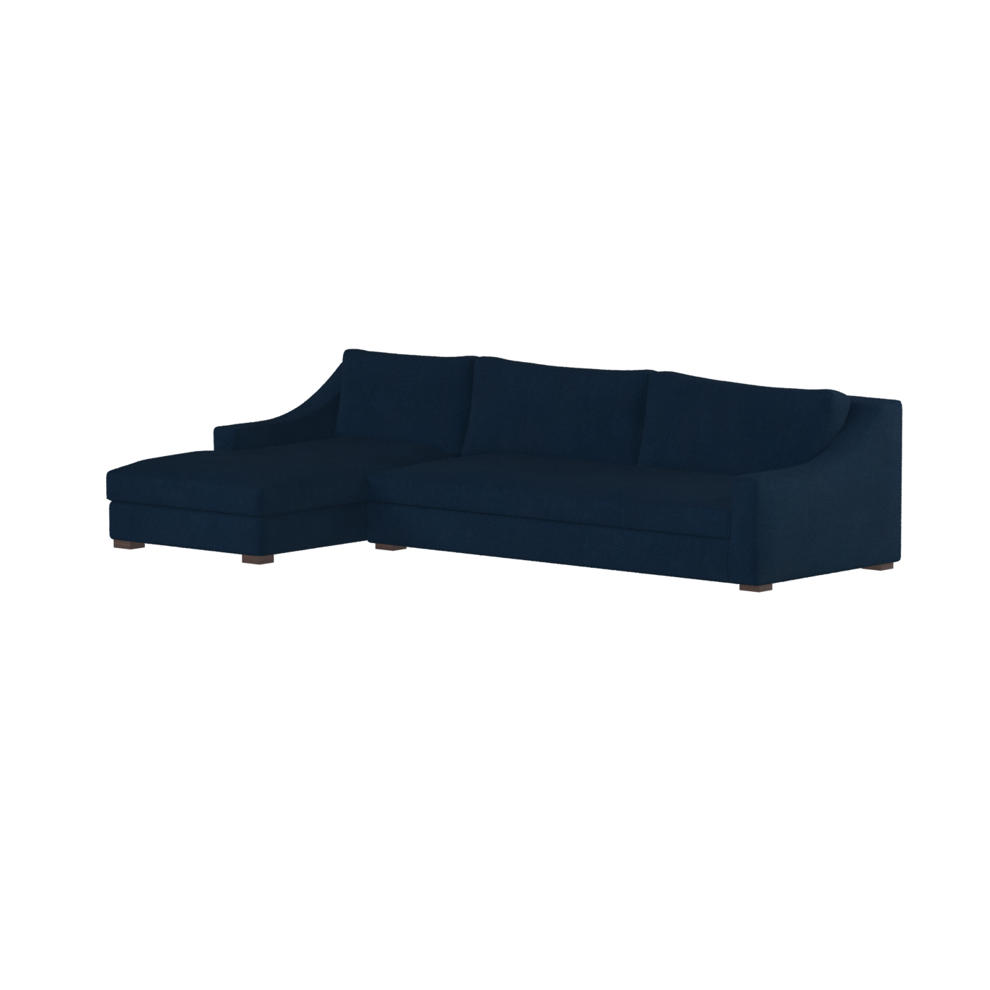 Louis Sectional Sofa — Low-Profile Modular Corner Layout