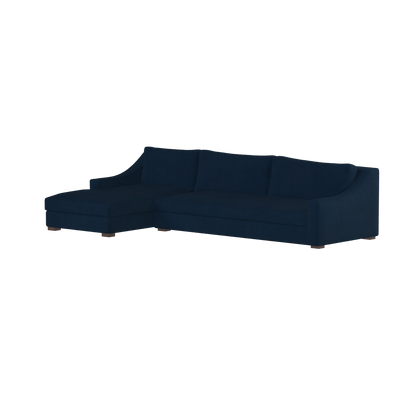 Louis Sectional Sofa — Low-Profile Modular Corner Layout