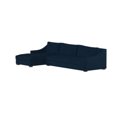 Louis Sectional Sofa — Low-Profile Modular Corner Layout