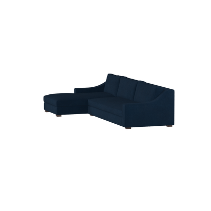 Louis Sectional Sofa — Low-Profile Modular Corner Layout