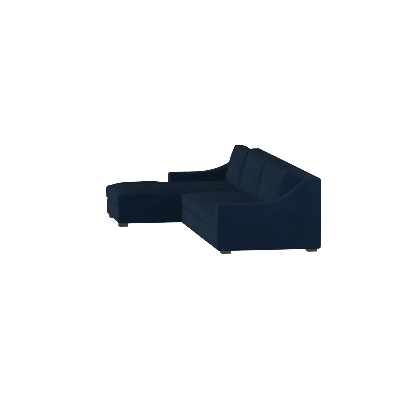 Louis Sectional Sofa — Low-Profile Modular Corner Layout