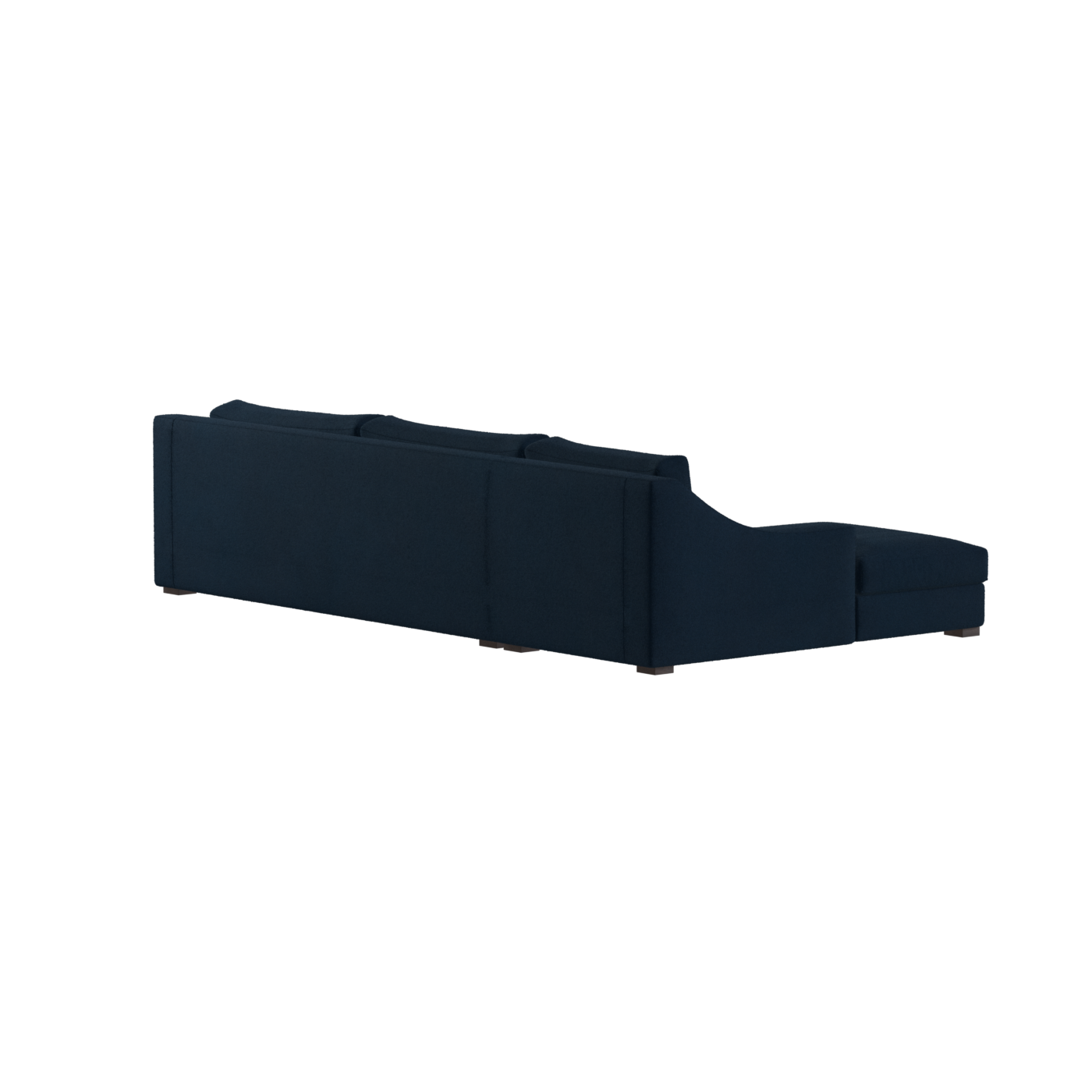 Louis Sectional Sofa — Low-Profile Modular Corner Layout