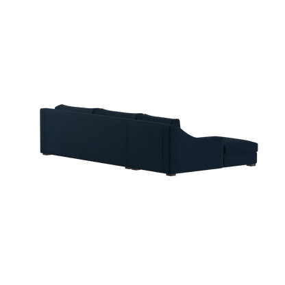 Louis Sectional Sofa — Low-Profile Modular Corner Layout