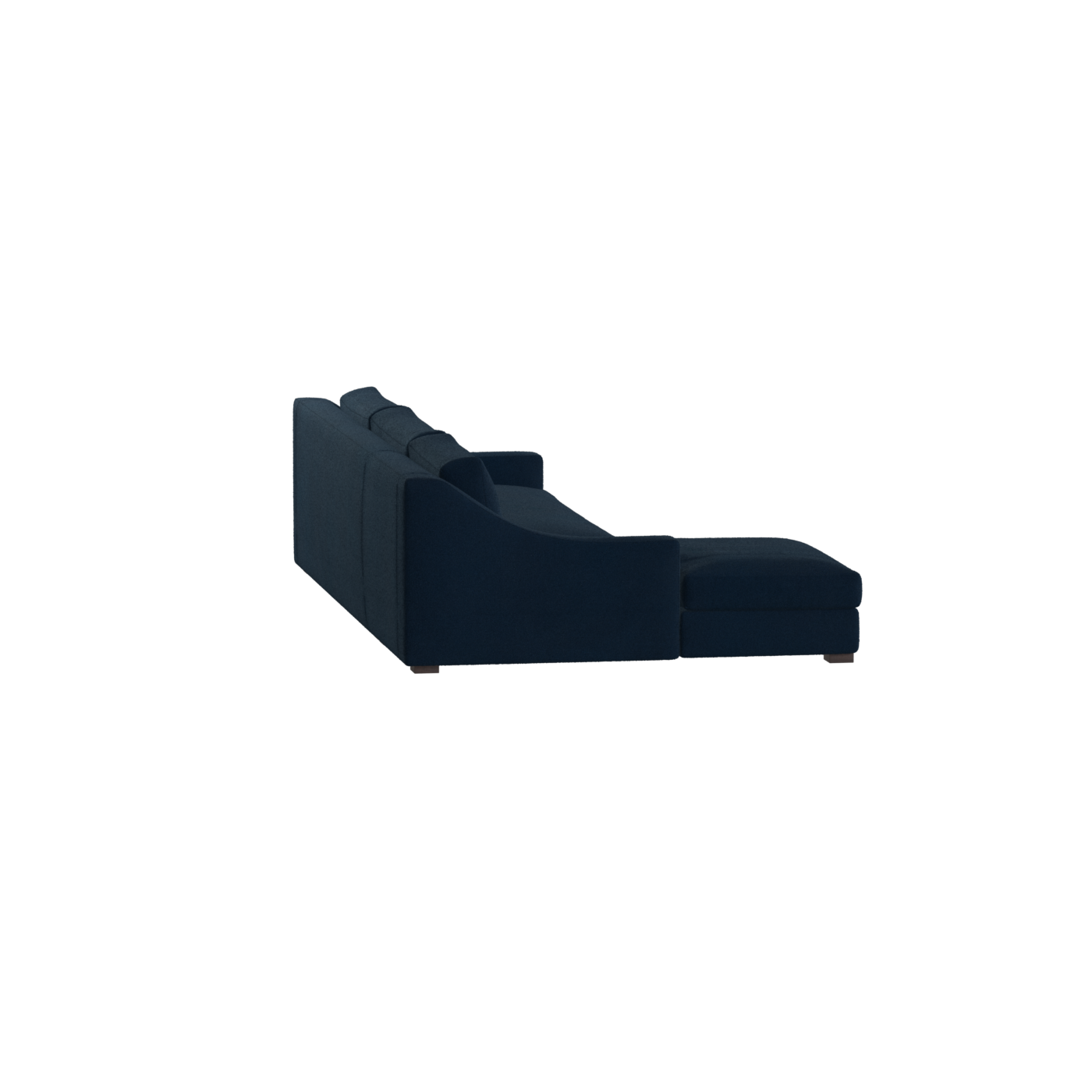 Louis Sectional Sofa — Low-Profile Modular Corner Layout
