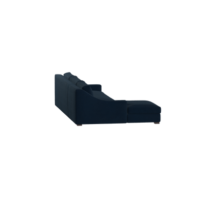 Louis Sectional Sofa — Low-Profile Modular Corner Layout