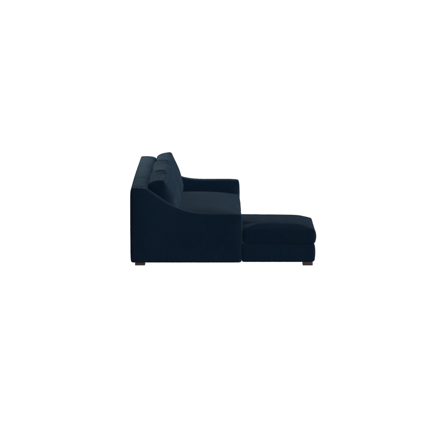Louis Sectional Sofa — Low-Profile Modular Corner Layout