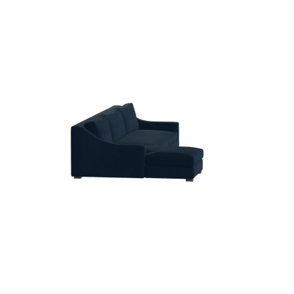 Louis Sectional Sofa — Low-Profile Modular Corner Layout