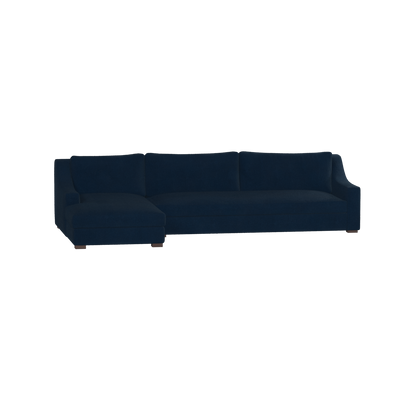 Louis Sectional Sofa — Low-Profile Modular Corner Layout