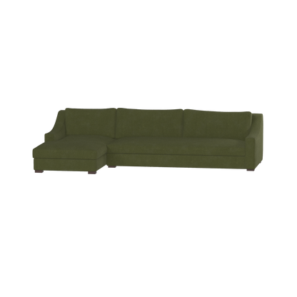Louis Sectional Sofa — Low-Profile Modular Corner Layout