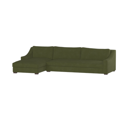 Louis Sectional Sofa — Low-Profile Modular Corner Layout