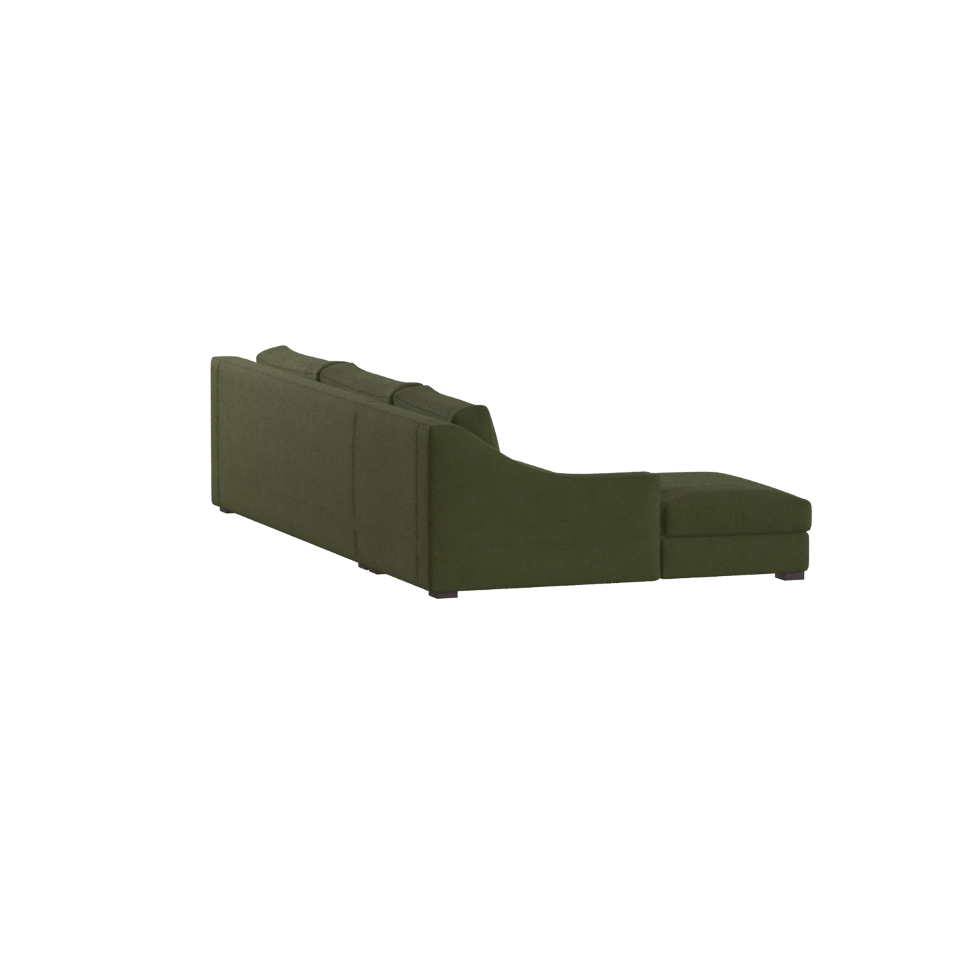Louis Sectional Sofa — Low-Profile Modular Corner Layout