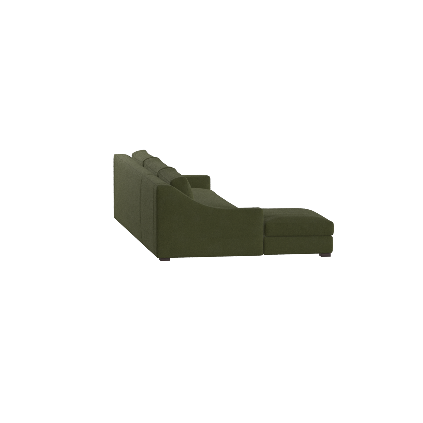 Louis Sectional Sofa — Low-Profile Modular Corner Layout