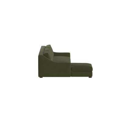 Louis Sectional Sofa — Low-Profile Modular Corner Layout