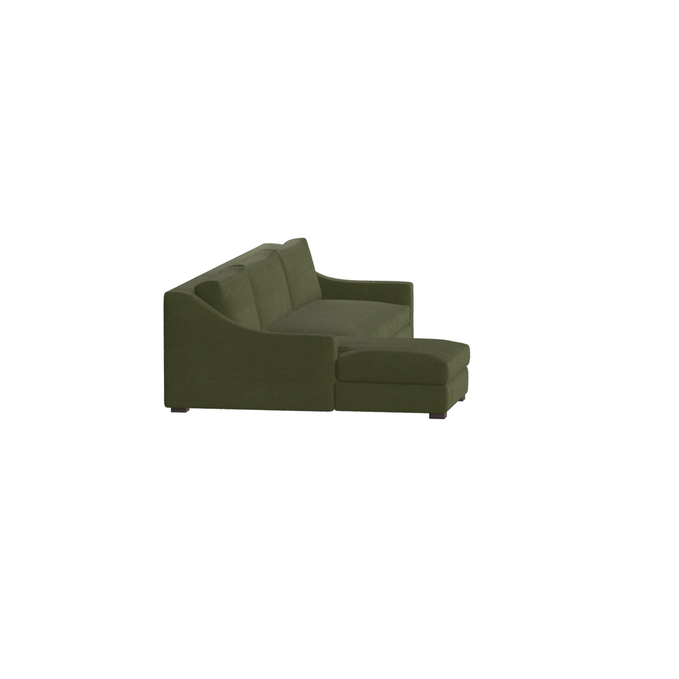 Louis Sectional Sofa — Low-Profile Modular Corner Layout