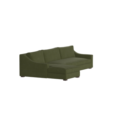 Louis Sectional Sofa — Low-Profile Modular Corner Layout