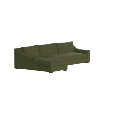 Louis Sectional Sofa — Low-Profile Modular Corner Layout