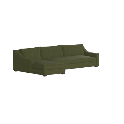 Louis Sectional Sofa — Low-Profile Modular Corner Layout