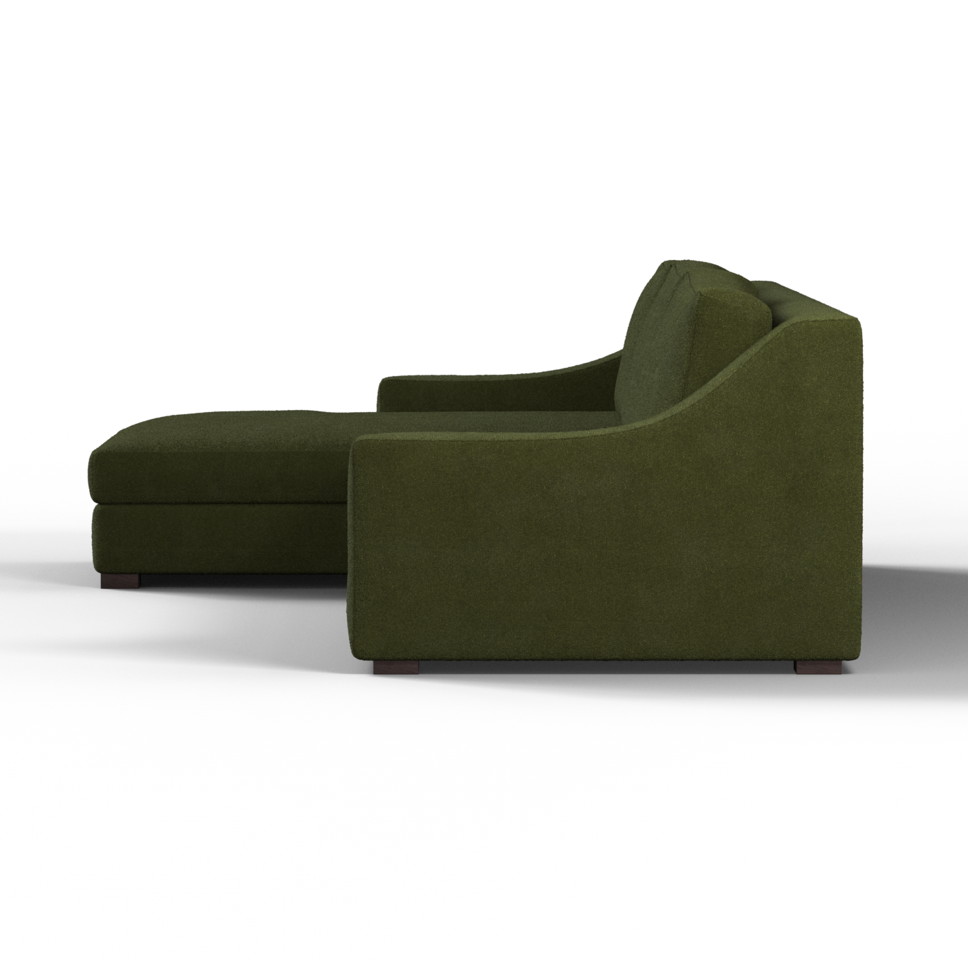 Louis Sectional Sofa — Low-Profile Modular Corner Layout