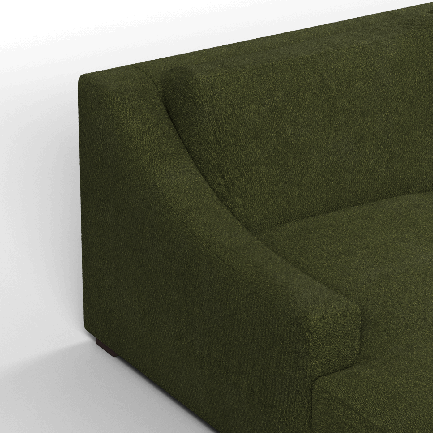Louis Sectional Sofa — Low-Profile Modular Corner Layout