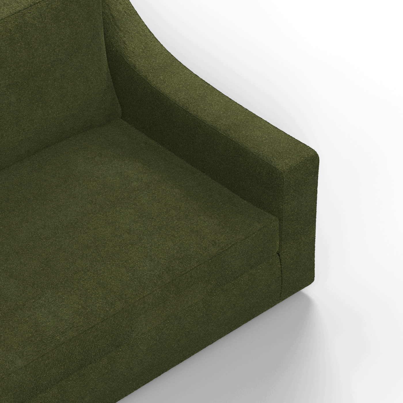Louis Sectional Sofa — Low-Profile Modular Corner Layout