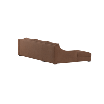 Louis Sectional Sofa — Low-Profile Modular Corner Layout