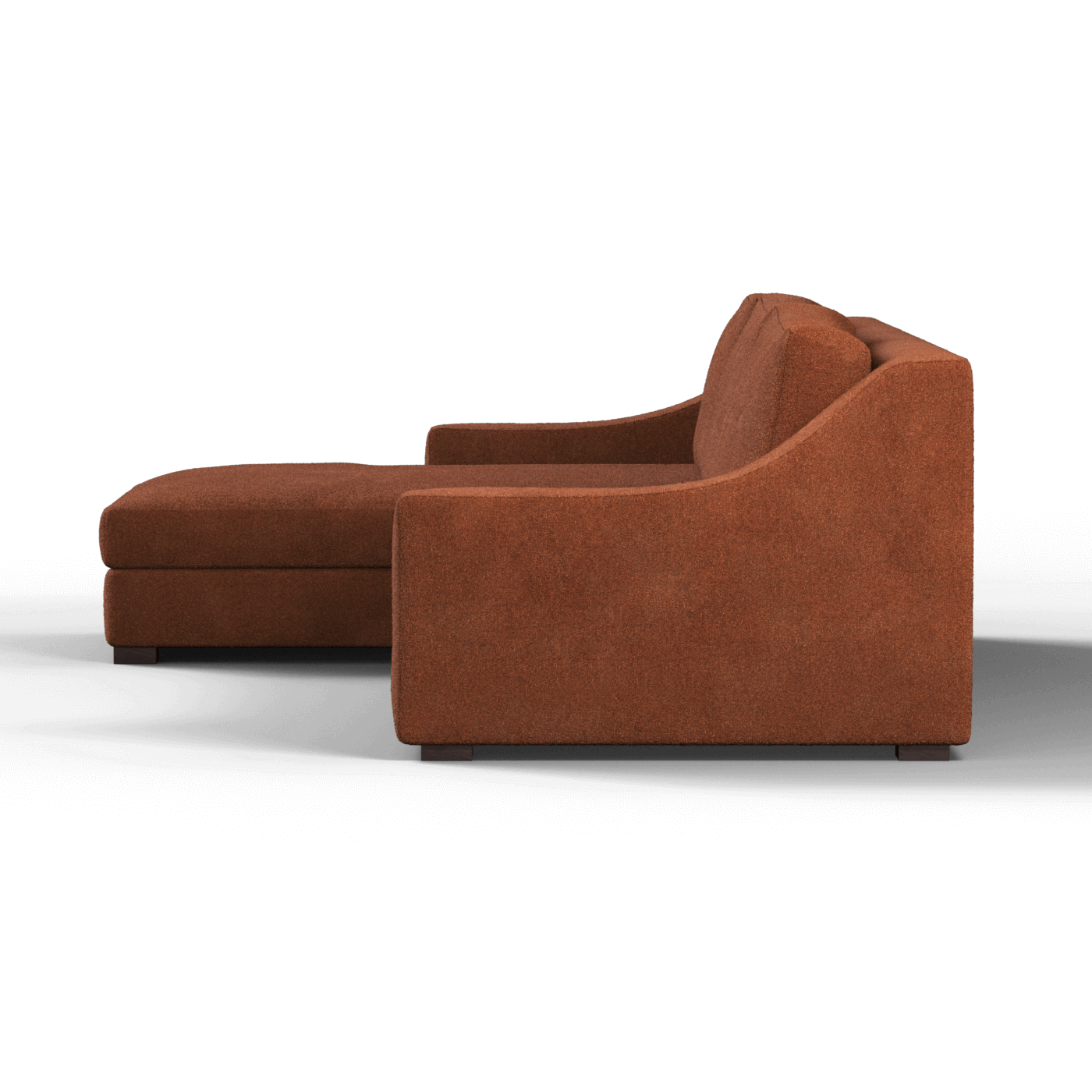 Louis Sectional Sofa — Low-Profile Modular Corner Layout