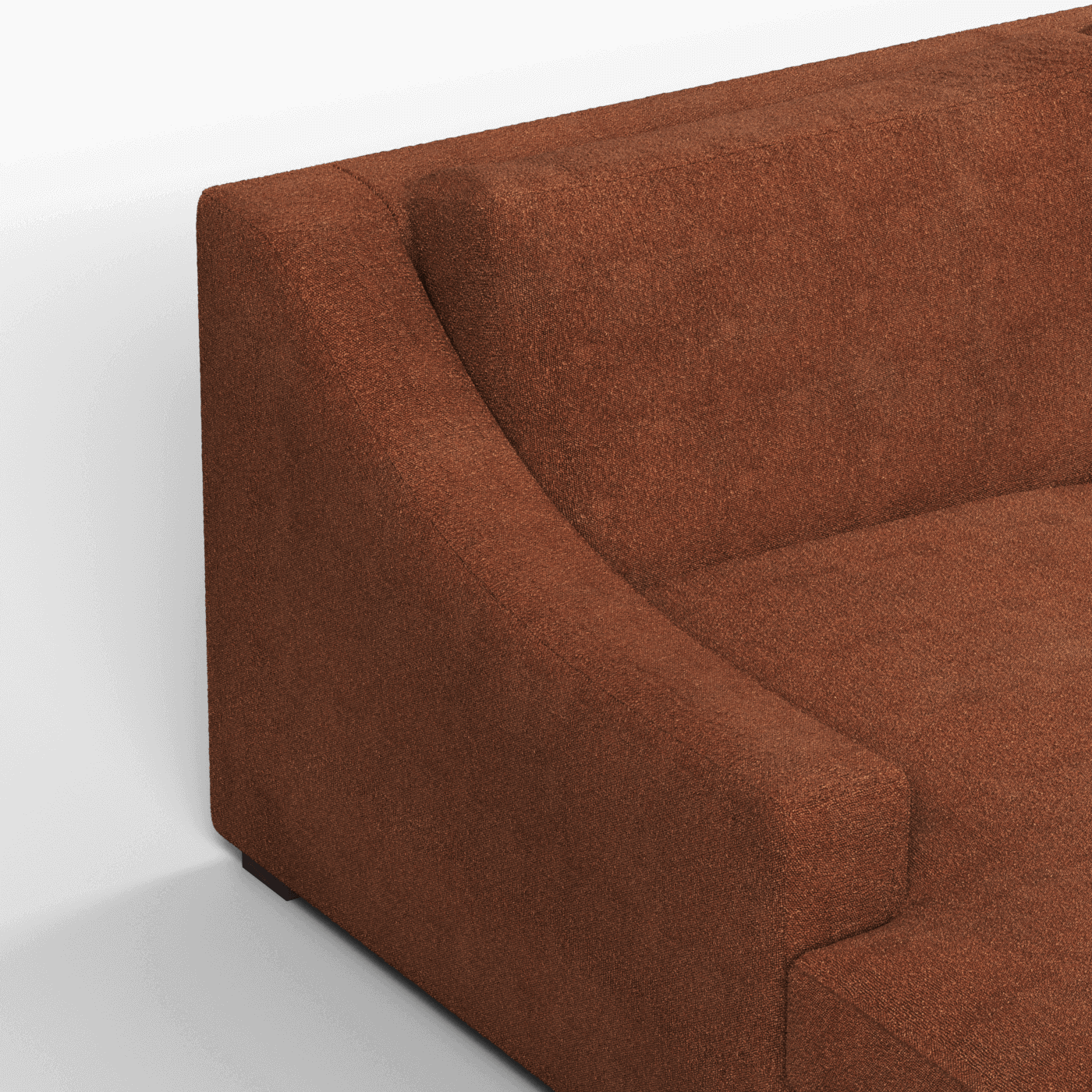 Louis Sectional Sofa — Low-Profile Modular Corner Layout