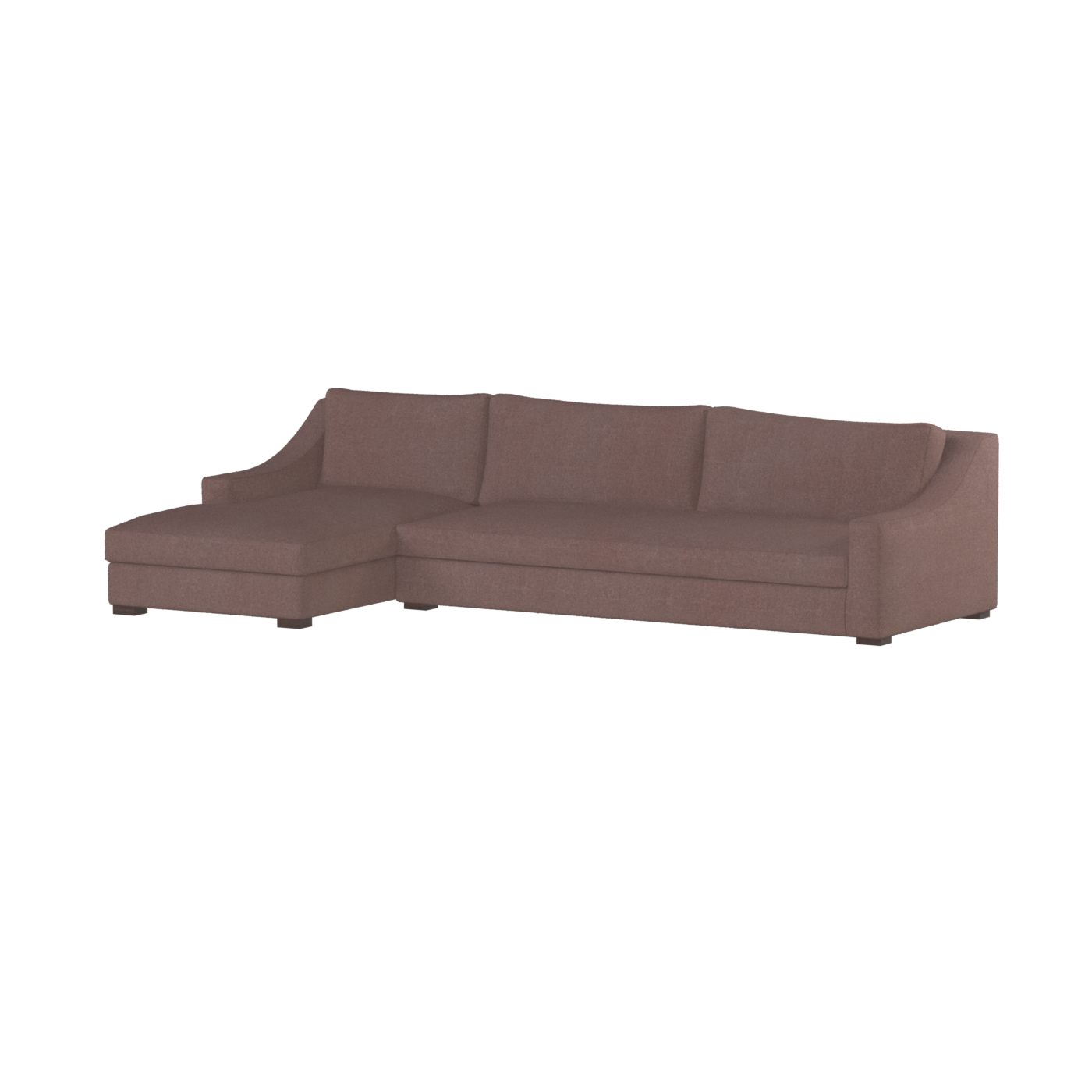 Louis Sectional Sofa — Low-Profile Modular Corner Layout