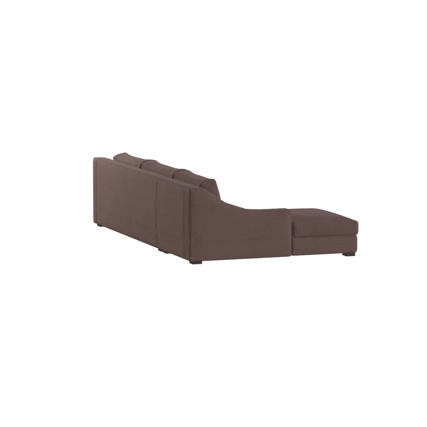 Louis Sectional Sofa — Low-Profile Modular Corner Layout