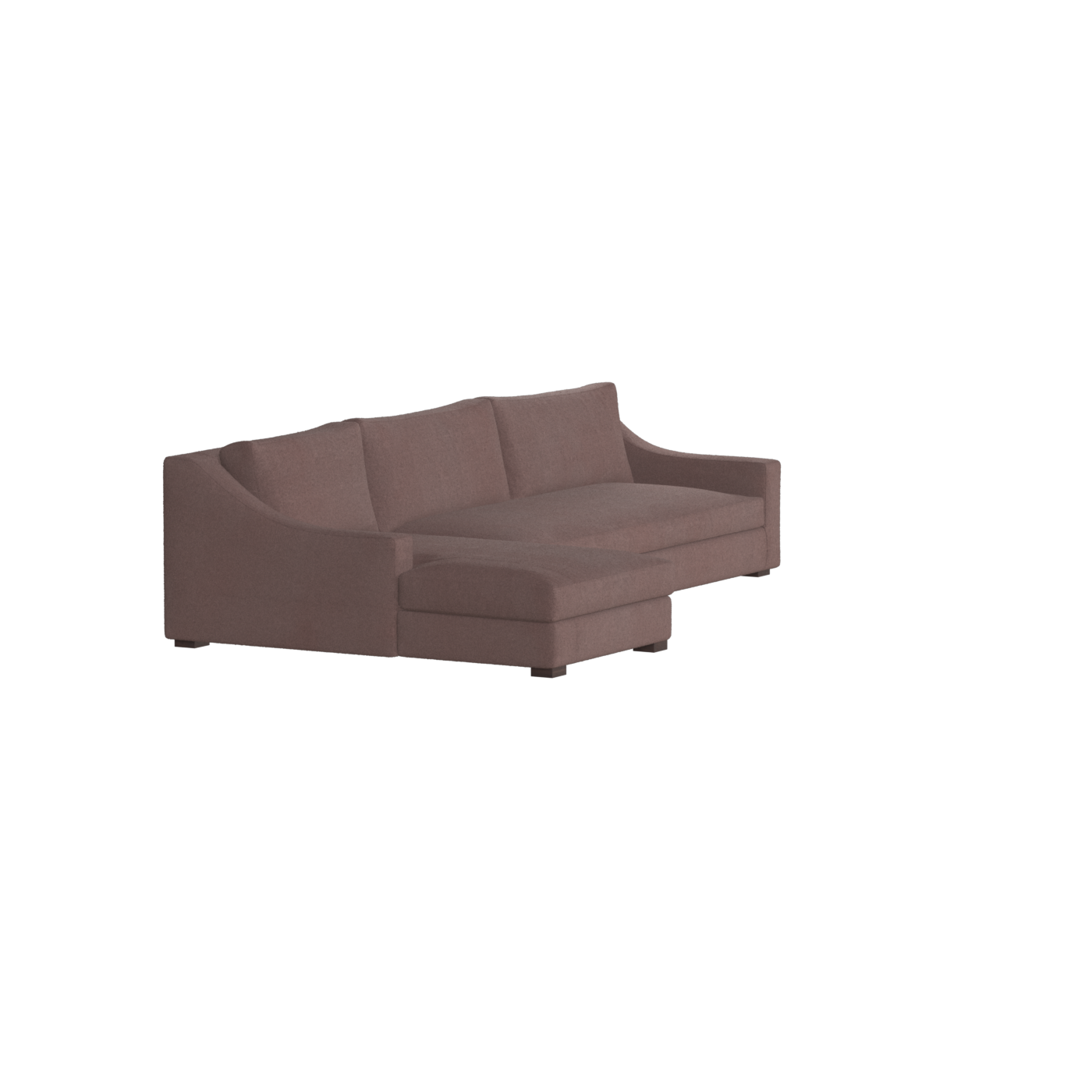 Louis Sectional Sofa — Low-Profile Modular Corner Layout